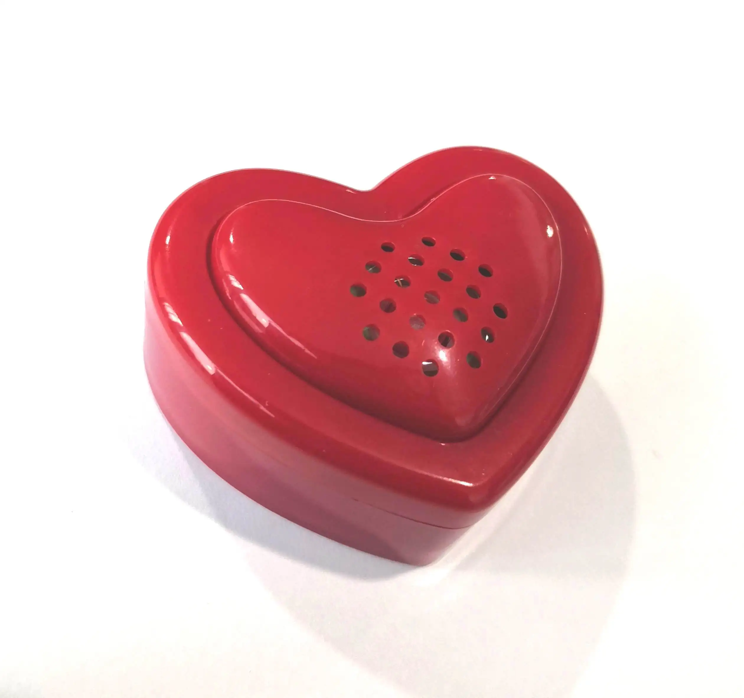 A forma di cuore registrato battito cardiaco giocattoli modulo scatola per animali da compagnia giocattoli