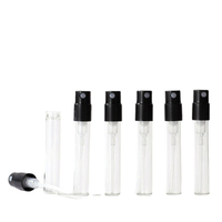 1ml 1.5ml 1.8ml 2.5ml Botol Tester Parfum Kaca Mini Botol Parfum Kosong untuk Perjalanan