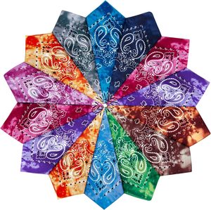Bandana multifonctionnel pas cher, bandana carré en soie coloré personnalisé, bandana sport classique imprimé, bandana en coton rouge avec logo personnalisé - Product Image 1