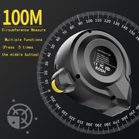 Mètres à ruban promotionnels, télémètres laser 5m, rubans en acier, outils de mesure électriques pour la construction et la quincaillerie