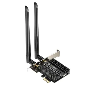 5400Mbps यात्रा बैंड 2.4G/5G/6G 802.11AX वाईफ़ाई में 6E-दूरभाष AX210NGW AX200 बीटी 5.2 वायरलेस एडाप्टर PCIE PCI एक्सप्रेस AX210 नेटवर्क कार्ड