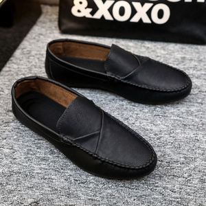 Mocasines para Hombre, Primavera Verano, Zapatos de Cuero Genuino Suave, Transpirables, Ligeros, para Hombre - Product Image 4