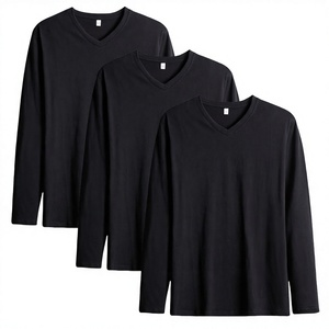 เสื้อยืดออกกำลังกายผู้ชายทรงปกติ คอวี แขนสั้น ผ้าวาฟเฟิลถัก น้ำหนัก 180 กรัม ระบายอากาศได้ดี 100% พร้อมพิมพ์ลายภาพตามสั่ง - Product Image 1