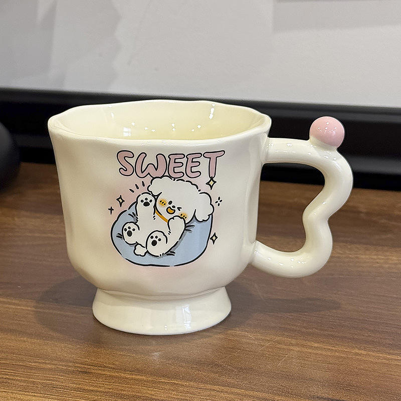 ถ้วยเดี่ยวสีชมพู