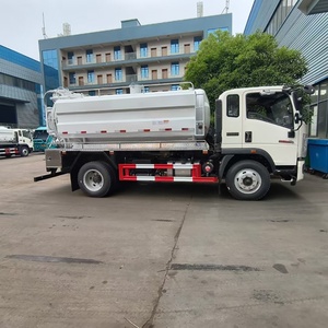 Camion-citerne de pompage et de nettoyage des eaux usées Howo, capacité de 8000 litres, camion de pompage des eaux usées sous vide - Product Image 5