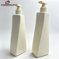 Emballage cosmétique en plastique personnalisé, flacon vide de haute qualité pour gel douche et shampoing, 500 ml