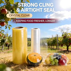 Film d'étanchéité en PVC statique <span class=keywords><strong>de</strong></span> qualité alimentaire pour le stockage des collations et des biscuits <span class=keywords><strong>au</strong></span> réfrigérateur - Product Image 3