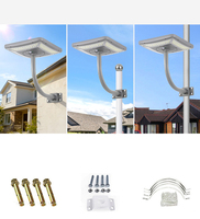 Lampes LED solaires à induction infrarouge OEM/ODM acceptées, étanches IP65 en ABS pour usage extérieur en jardin et en bord de route