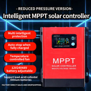 60a सौर चार्ज नियंत्रक <span class=keywords><strong>mppt</strong></span> सेट-डाउन 12v 24v 48v ऑफ-ग्रिड 150v <span class=keywords><strong>mppt</strong></span> चार्ज नियंत्रक सौर बैटरी लिथियम के लिए - Product Image 3