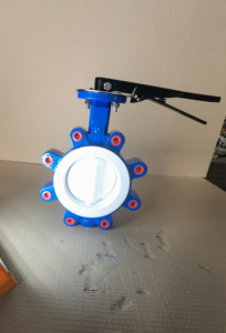 Trung Quốc Nhà sản xuất zero-rò rỉ hiệu suất cao cho niêm phong trong công nghiệp hóa chất đầy đủ PTFE lót <span class=keywords><strong>Lug</strong></span> loại Van bướm - Product Image 6