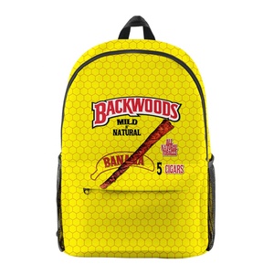 Wholesale Fashionable Backwoods Cigar Backpack For Boys Men Backwood Print Bag Laptop Shoulder School Bag Travel Bag