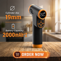 Compresseur d'air portable multifonctionnel pour voiture avec affichage numérique