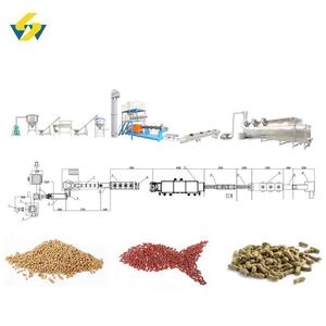 Équipement et machines de production de granulés flottants pour aliments pour animaux (farine de maïs, farine de blé) <span class=keywords><strong>à</strong></span> haute capacité, <span class=keywords><strong>à</strong></span> <span class=keywords><strong>vendre</strong></span> - Product Image 1