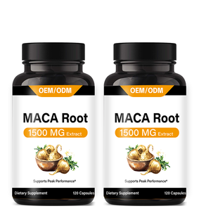 Capsule di Maca <span class=keywords><strong>Ultra</strong></span>-Potenti OEM con Fieno Greco per Energia, Difesa Immunitaria, Vitalità, Riduzione dello Stress e Miglioramento Cognitivo per Adulti - Product Image 2