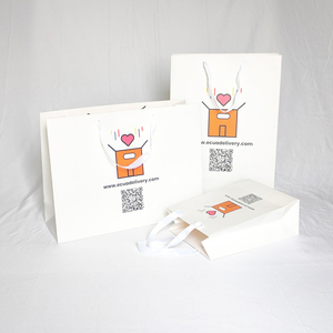 HONPAK Custom <strong>Logo</strong> <strong>Printed</strong> Kraft <strong>Paper</strong> <strong>Bags</strong> Luxury Sachet En Carton Gift Cardboard Craft for Shopping Garment Packaging - Product Image 1