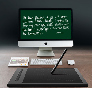 Vendita calda portatile 2.4G grafica senza fili disegno e tavoletta di scrittura penna elettronica Tablet per l'apprendimento <span class=keywords><strong>Online</strong></span> - Product Image 4