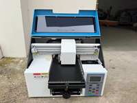 Impresora UV de Diseño Innovador A4, Impresora Digital UV de Inyección de Tinta 3D para Imprimir en Bolígrafos, Metal, Acrílico, Cuero, Madera, Vidrio y Botellas