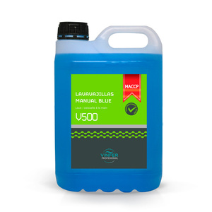 Líquido Lavavajillas V500 Azul 5L - HACCP Vinfer Fabricante Profesional España Venta al por Mayor OEM Marca Privada - Product Image 1