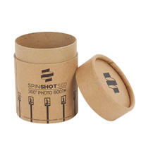 Coffret cadeau personnalisé de style rond, emballage en carton, boîte en papier pour cosmétiques et soins de la peau avec impression de logo