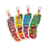 Doypack personnalisable de 100 ml, qualité alimentaire, sachet rétractable avec bec verseur, caractéristiques de sécurité, impression en gravure, nylon, soda Haoxiang HX071