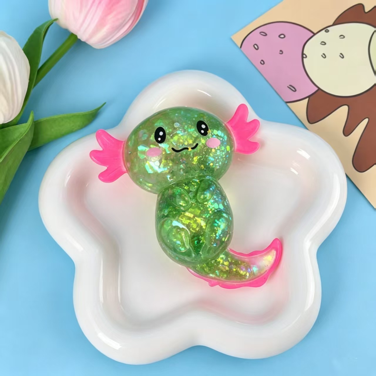 Salamandre stéréo maltose pincé-vert
