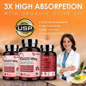 Vitaminas OEM/ODM para la Salud del Corazón y el Cerebro para Adultos, Cápsulas de Gel Suave de CoQ10 para la Salud del Corazón - Product Image 6