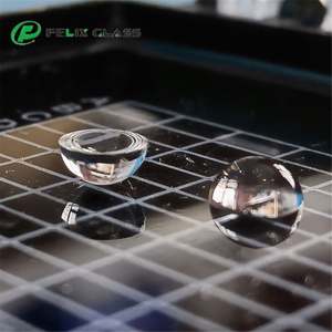 Lentille sphérique en verre optique de petit diamètre 1 mm+ FELIX, en quartz de silice fondue ZF3 - Product Image 3