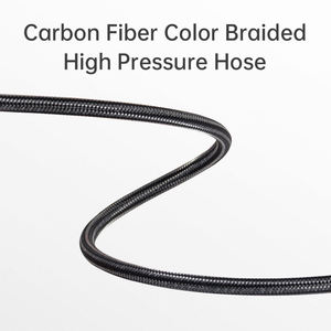 DIDEEP 15cm 65cm 80cm Scuba <b>Diving</b> High Pressure SPG Hose Protective Boot with Black Luminous Dial for <b>Regulator</b> - Product Image 3