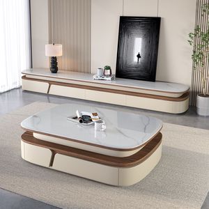 Meuble mural moderne et simple pour salon et salle à manger, meuble TV Microlite, meuble TV, <span class=keywords><strong>table</strong></span> basse, durable - Product Image 3