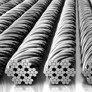 Cables de Acero de Alta Resistencia de 6 mm, 8 mm, 10 mm, 11 mm, 12 mm, 13 mm para Elevadores de Fábrica - Product Image 3