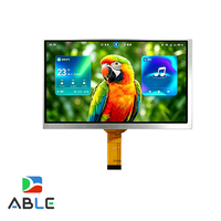 7-Zoll Full HD 1024*600 IPS LCD-Bildschirm mit 500 Nits MiPi 30-Pin Schnittstelle TFT-Typ