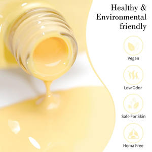 Gel <span class=keywords><strong>à</strong></span> polir <span class=keywords><strong>jaune</strong></span> <span class=keywords><strong>pastel</strong></span> | 1Pcs Gel UV/LED <span class=keywords><strong>à</strong></span> haute brillance - Product Image 4