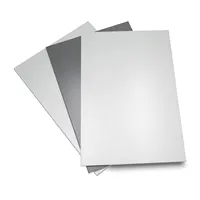 Panneau composite en aluminium durable, moderne, ignifuge et antistatique, revêtu de PE et de PVDF, pour revêtement mural extérieur de bâtiment