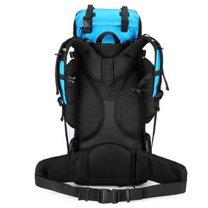 70L Internal Frame Hiking Backpack Camping Rucksack Bungee Cord Padded Hip Belt Compass <b>Clip</b> for Trekking Mountaineering Travel - Product Image 3