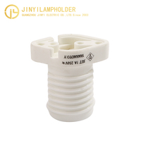 Douille de veilleuse en céramique pour lampe E17, support de lampe LED à vis, vente en gros