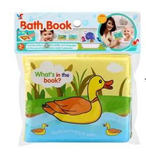 Libri da lettura da bagno da colorare per giocattoli educativi per bambini libro da bagno per bambini in EVA impermeabile in plastica morbida