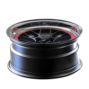 Jantes en alliage forgé en aluminium brossé en 2 parties pour <span class=keywords><strong>Mazda</strong></span> <span class=keywords><strong>MX5</strong></span> ND2 17 pouces, jantes de voiture 4x100, jantes de voiture pour passagers # JM7412 - Product Image 3