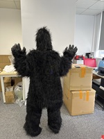 Costume de mascotte gonflable drôle sur mesure, costume de gorille, déguisement pour le carnaval, cosplay King Kong, personnalisé, unisexe