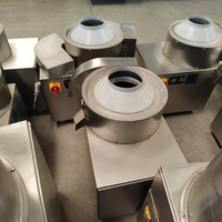Machine à éplucher et à couper les pommes de terre à épaisseur réglable en acier inoxydable KLS 304