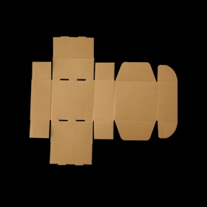 Hộp máy bay giấy kraft tùy chỉnh-6 mặt + in tường bên trong, màu sắc cá nhân, kích thước và kích thước cho mỹ phẩm, quà tặng - Product Image 5