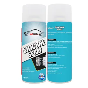 Spray de óleo de silicone cera, de alta qualidade, lubrificante à prova d' água, spray de silicone