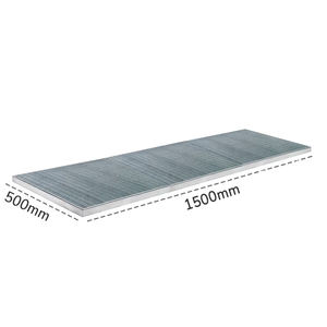 Plate-forme de confinement d'allée en acier galvanisé Carvel 500x1500mm, capacité de 30 litres - Product Image 4