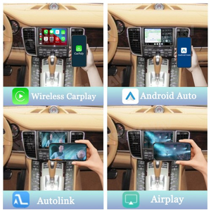 Boîtier décodeur sans fil CarPlay Android Auto pour Porsche Panamera 2010-2016 PCM 3.1, interface de mise à niveau Autolink, système Linux Viknav - Product Image 6