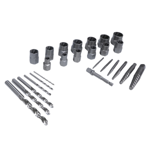 Công nghiệp chất lượng điện công cụ phụ kiện 26 cái Remover extractor phổ Bolt vít extractor <span class=keywords><strong>Set</strong></span> - Product Image 4