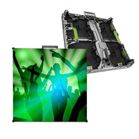 Pantalla LED de alquiler de Escenario 4K P3.91 de Instalación rápida de superpeso para interiores y exteriores, 500x500mm, 500x1000mm