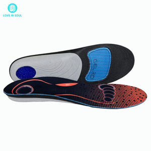 Plantillas para zapatos Loveinsoul EVA, soporte de arco de longitud completa, almohadillas para Talón de GEL, plantilla de absorción de impacto, plantilla para aliviar el dolor, plantilla para fascitis Plantar - Product Image 6