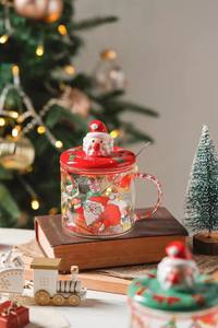 New Santa Claus <b>Christmas</b> Cups Heat Resistant <b>Glass</b> Cup <b>Christmas</b> <b>Mug</b> <b>Christmas</b> Gifts - Product Image 6