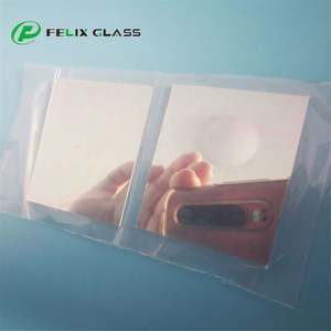 Lente semiespejo de vidrio óptico flotado personalizado FELIX 50/50 para espectroscopio, placa divisora de haz - Product Image 1