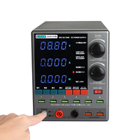 Alimentation CC numérique réglable SUGON 3005PM 30V 5A avec 6 ports USB, régulateur de tension stabilisé pour laboratoire et machine de commutation