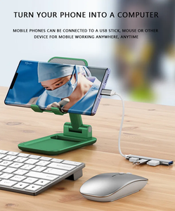 USB 3.0 4 cổng hub mở rộng Dock 4 1 Docking Station Adapter Loại C USB macbook máy tính xách tay điện thoại di động ipad Sạc chức năng dữ liệu - Product Image 6